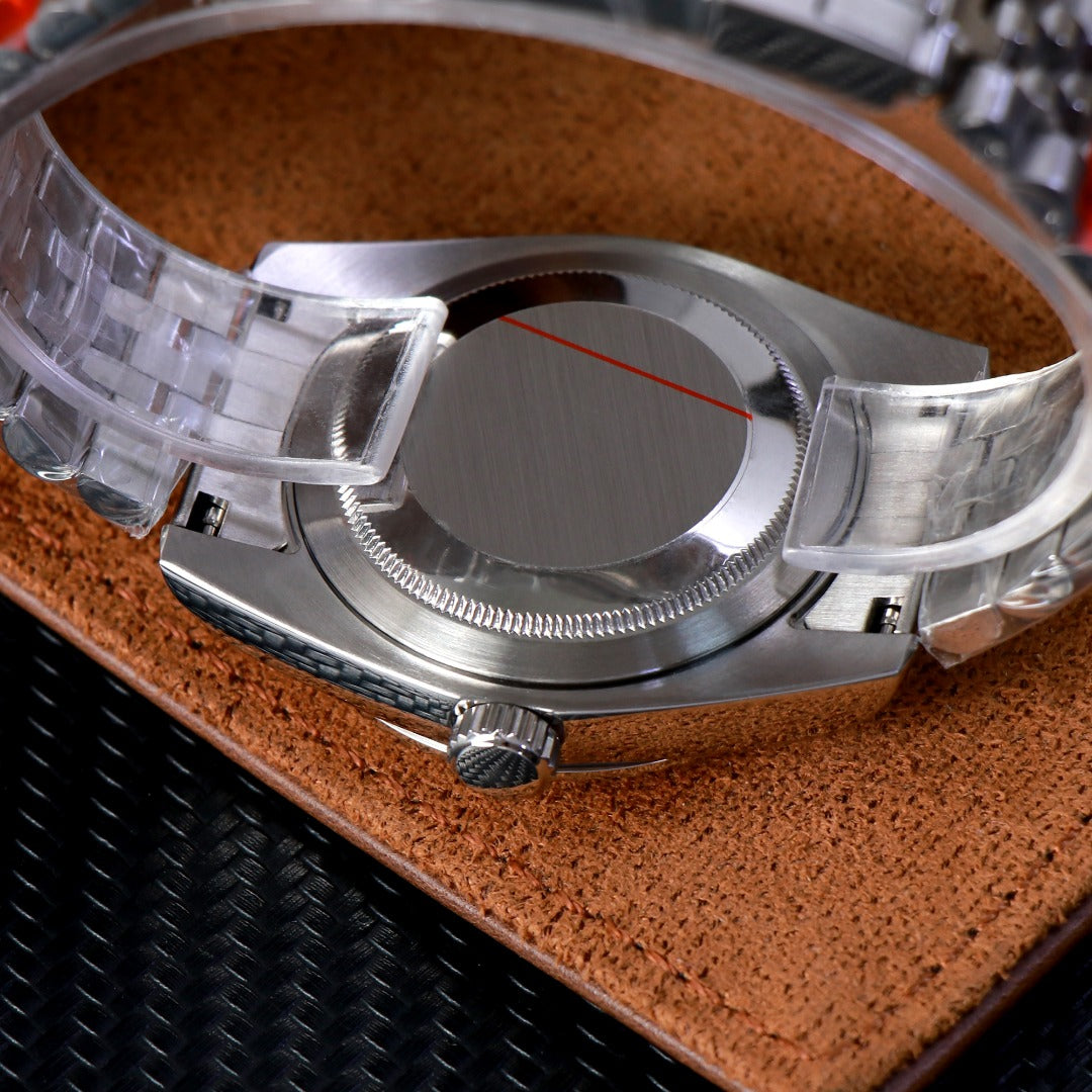 Classic Ice Grey Fluted – Reloj Automático NH35