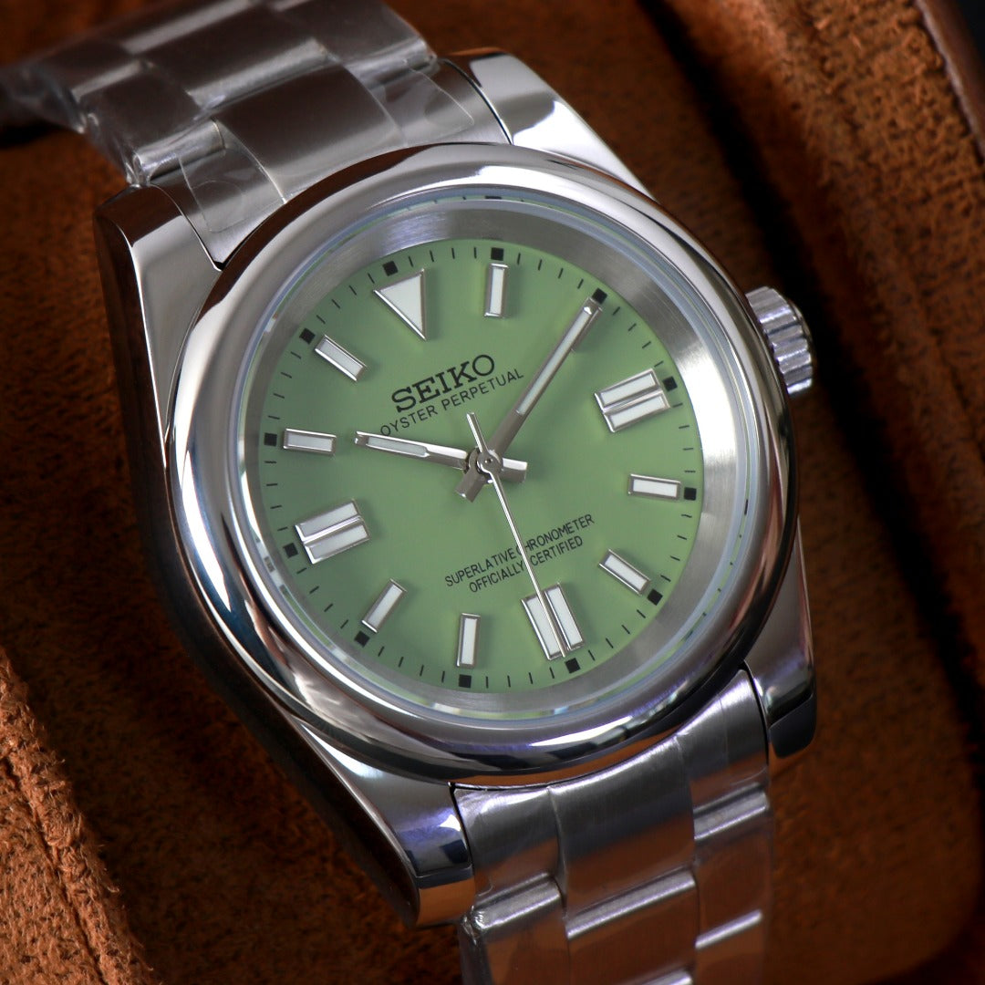 Classic Green Dial – Reloj Automático NH35 Elegante