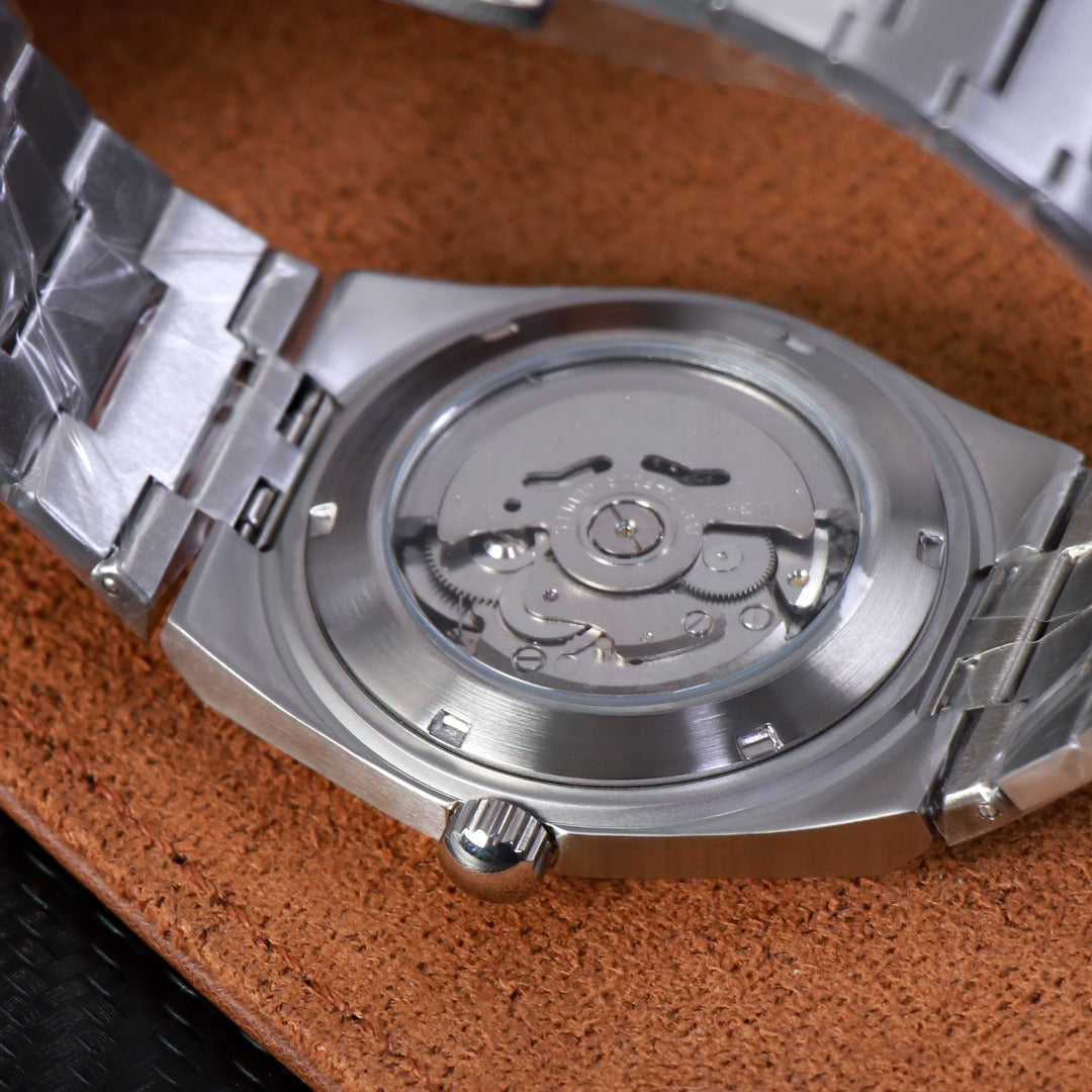 Classic Honeycomb Azul Ice – Reloj Automático Integrado