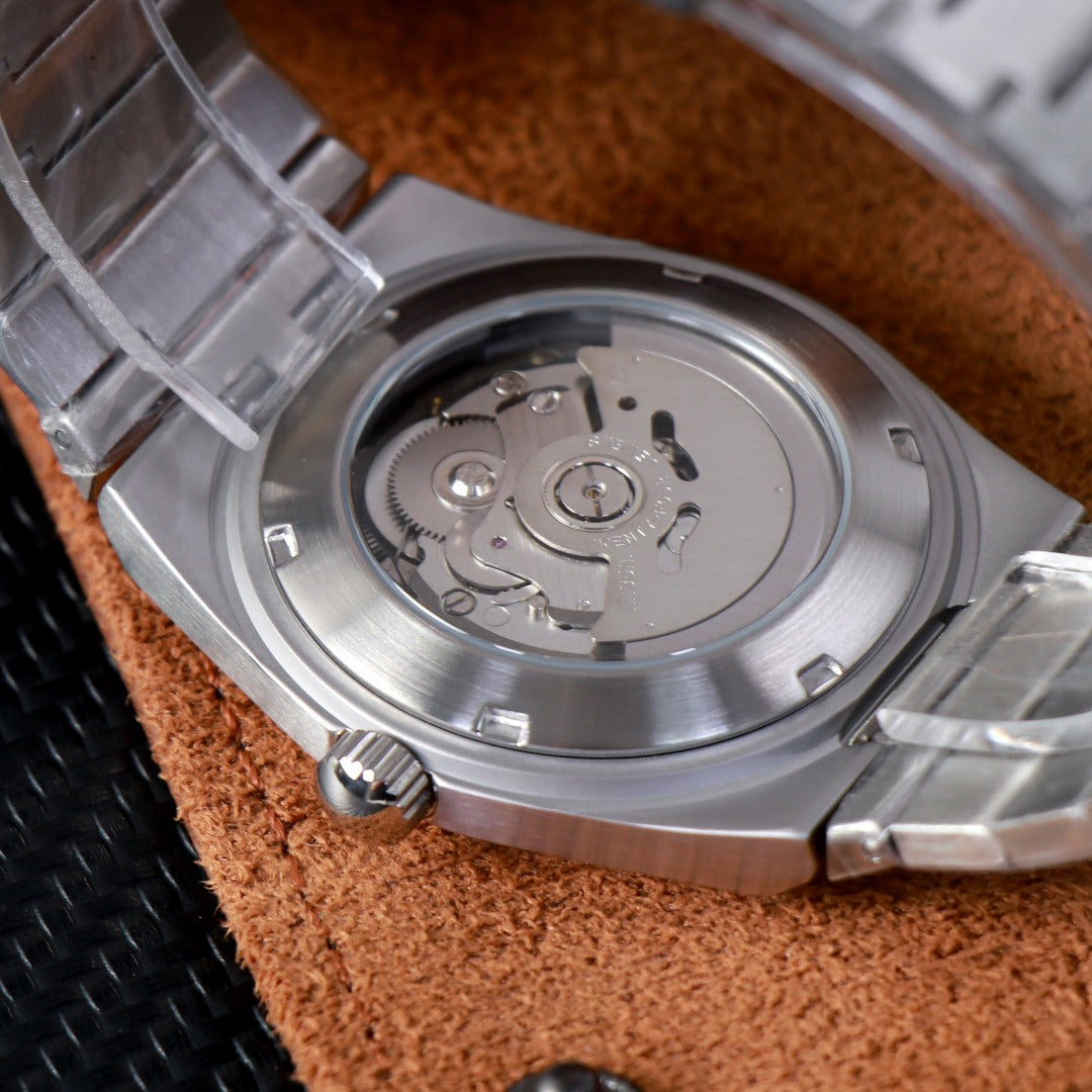 Classic Honeycomb Blanco – Reloj Automático