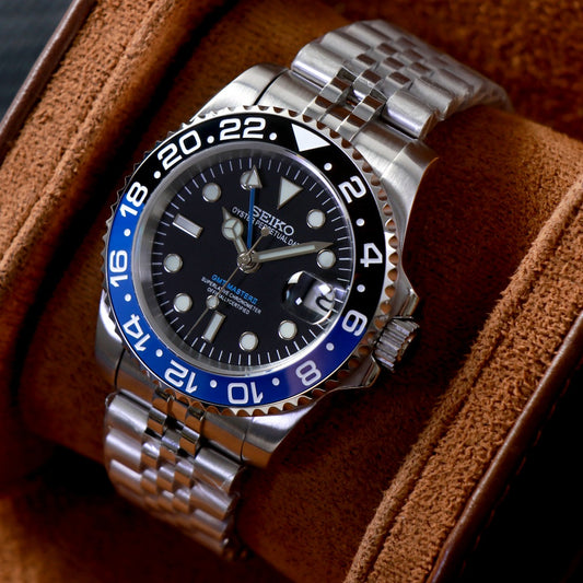 GMT Sport Azul y Negro – Automático NH34 40 mm