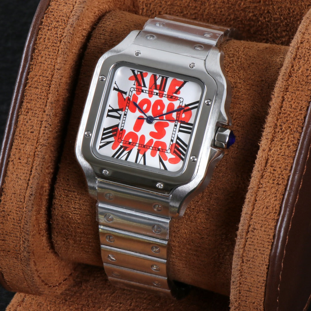 Square Urban Red Statement – Automático NH35