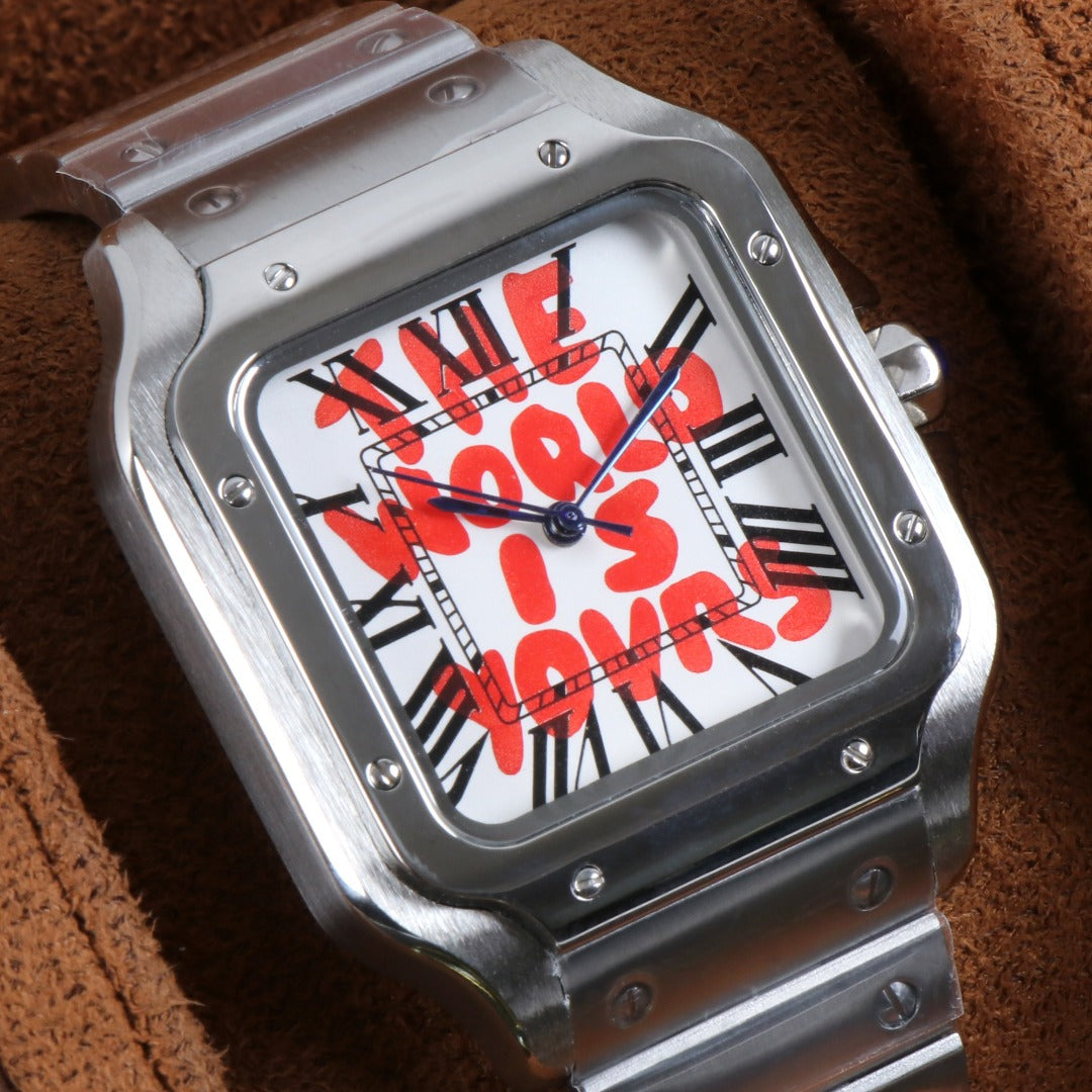 Square Urban Red Statement – Automático NH35