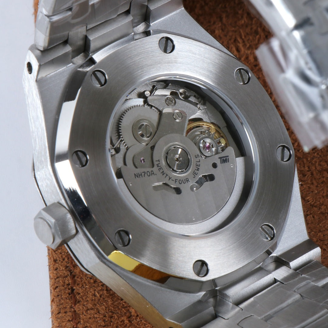 Skeleton Green Octagon – Luxury Sport Automático 41 mm