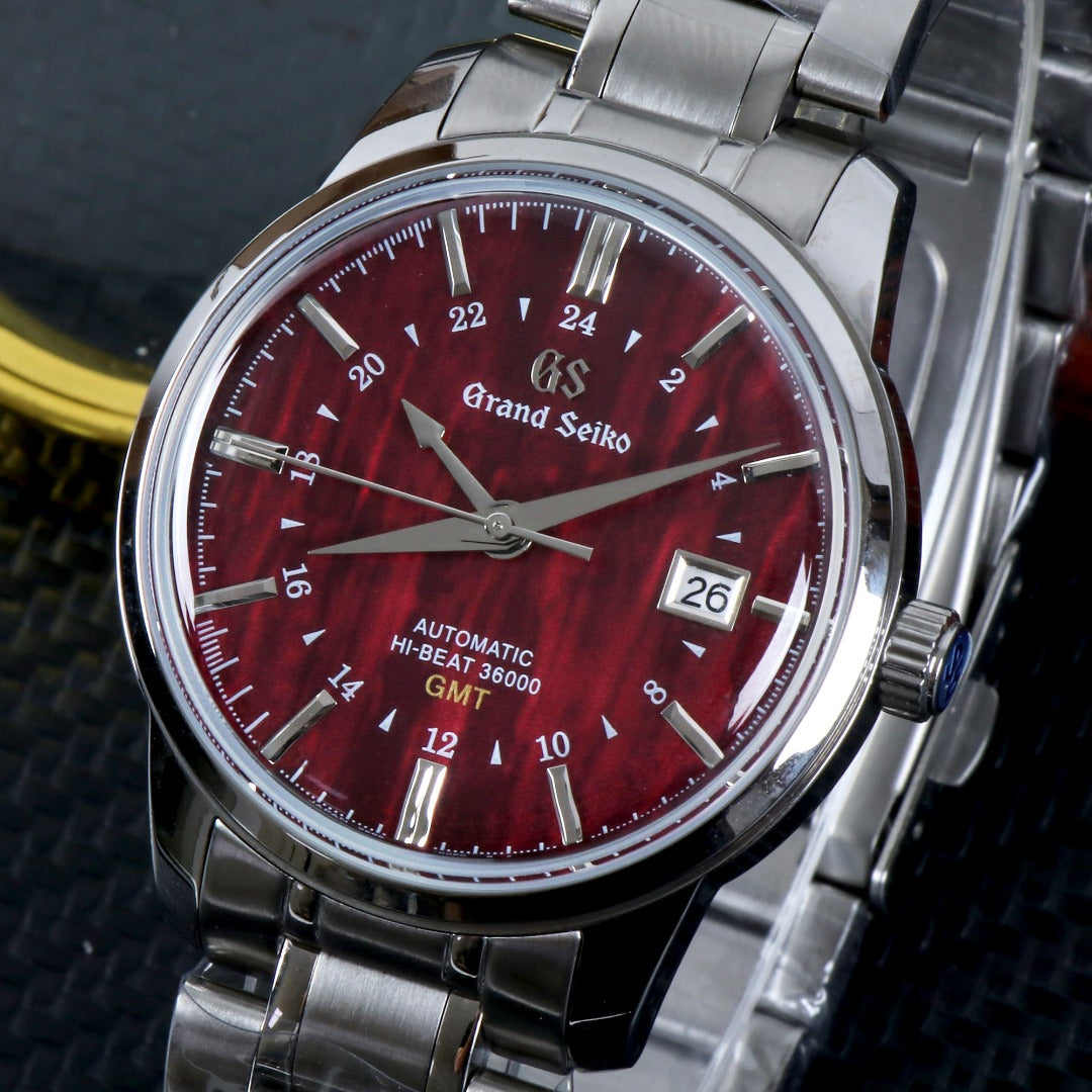 GMT Heritage Red Dial – Automático Luxury Sport 40 mm