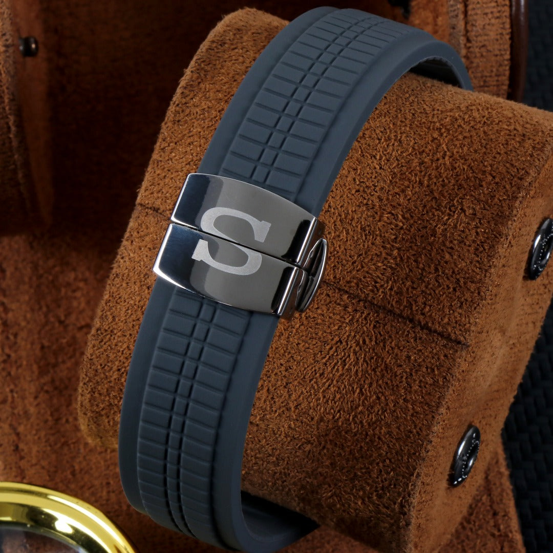 Seiko Mod Aquanaut Negro Automático – Cristal de Zafiro