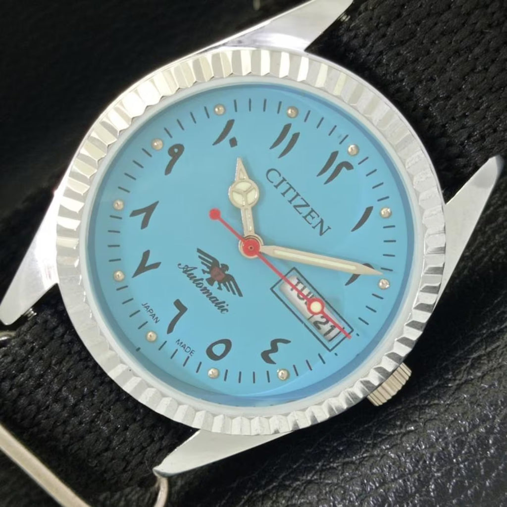Citizen Automático 8200 - Esfera Azul Turquesa (⭐4,7)
