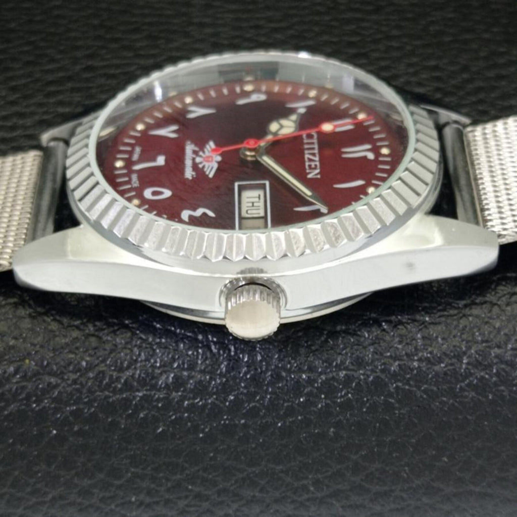 Citizen Automático 8200 - Esfera roja (⭐4,7)