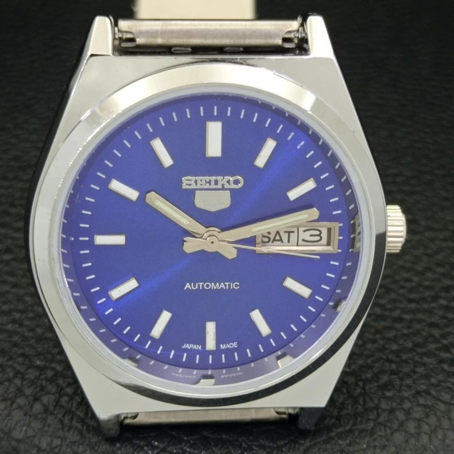 Reloj Vintage Seiko 5 Automático 6309A – Esfera Azul (⭐4,8)