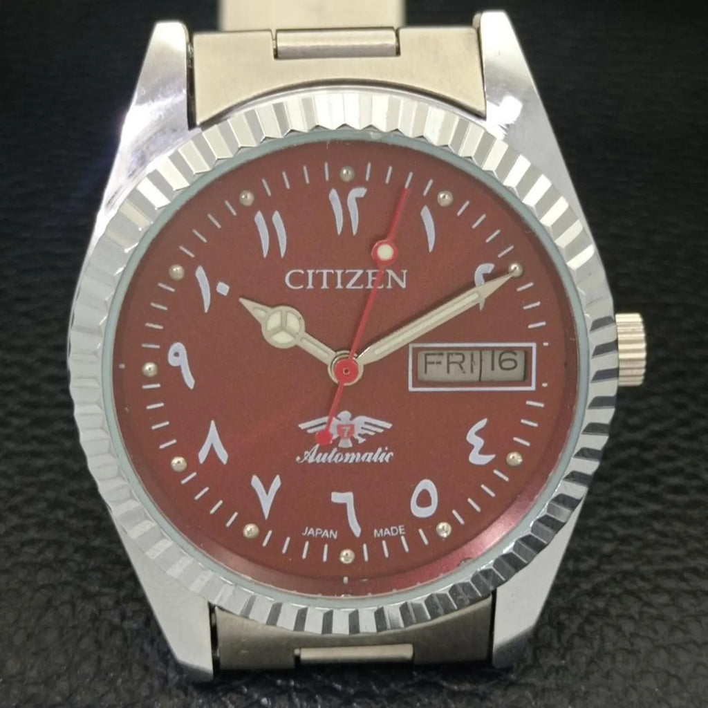 Reloj de Pulsera Citizen 8200 - Esfera roja (⭐4,8)