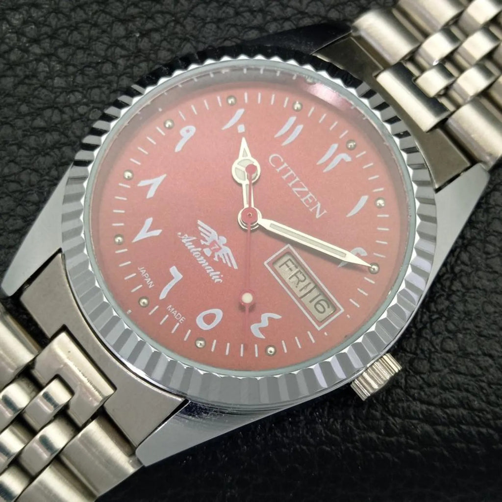 Reloj de Pulsera Citizen 8200 - Esfera roja (⭐4,8)