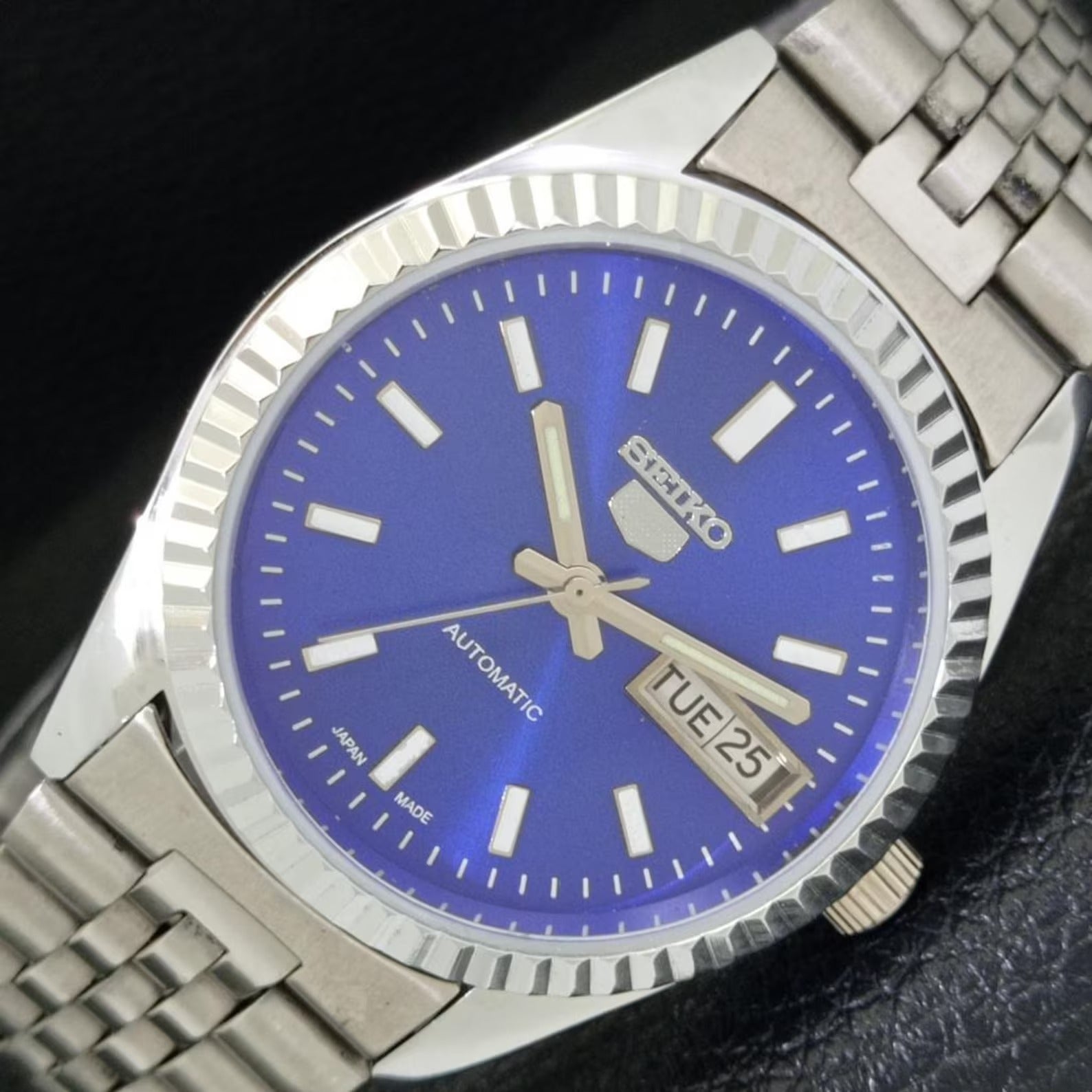 Reloj Vintage Seiko 5 Automático 6309A – Esfera Azul (⭐5)