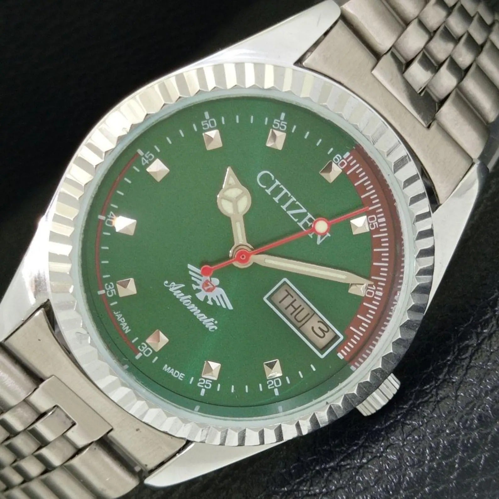 Reloj de Pulsera Citizen 8200 - Esfera Verde (⭐4,9)