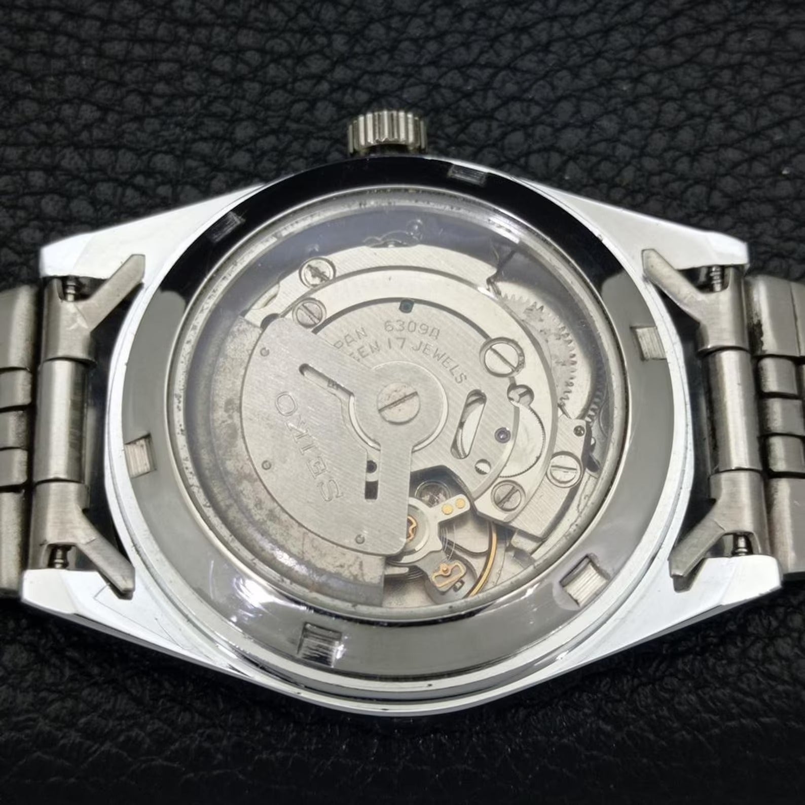 Reloj Vintage Seiko 5 Automático 6309A – Esfera Azul (⭐5)