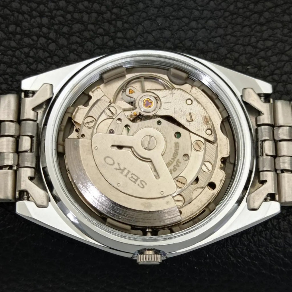 RELOJ VINTAGE SEIKO 5 AUTOMATIC 6309A ESFERA AZUL (⭐4.8)