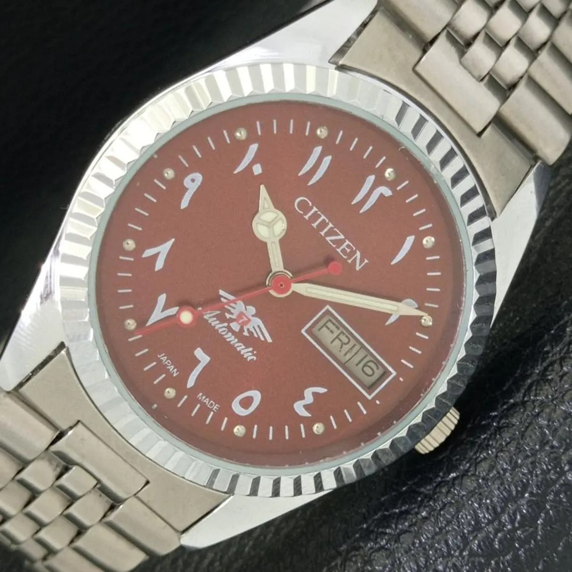 Reloj de Pulsera Citizen 8200 - Esfera roja (⭐4,8)