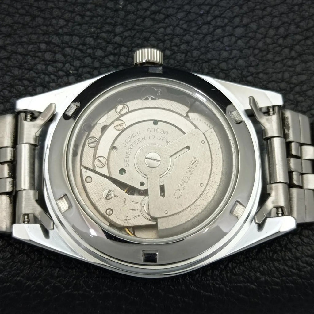 Reloj Vintage Seiko 5 Automático 6309A – Esfera Roja (⭐4,9)