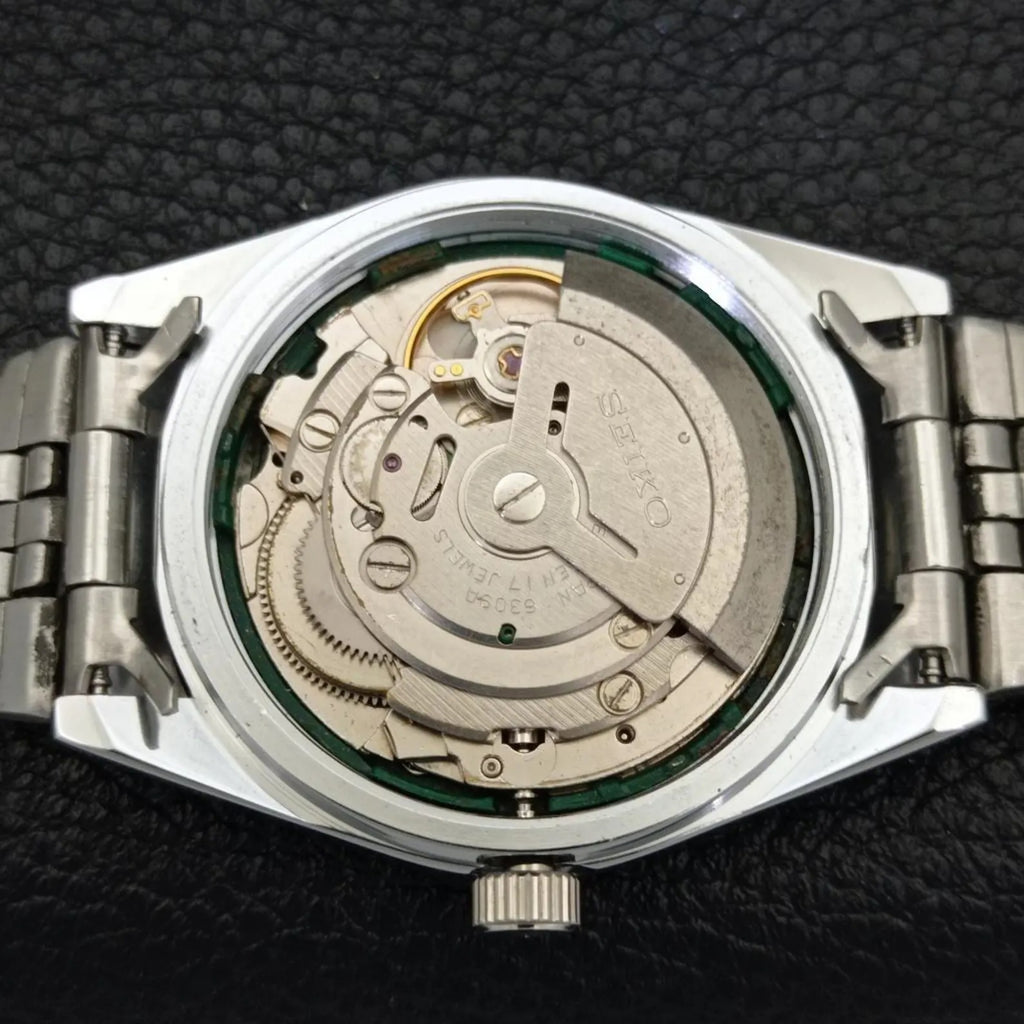 Reloj Vintage Seiko 5 Automático 6309A – Esfera Roja (⭐4,9)