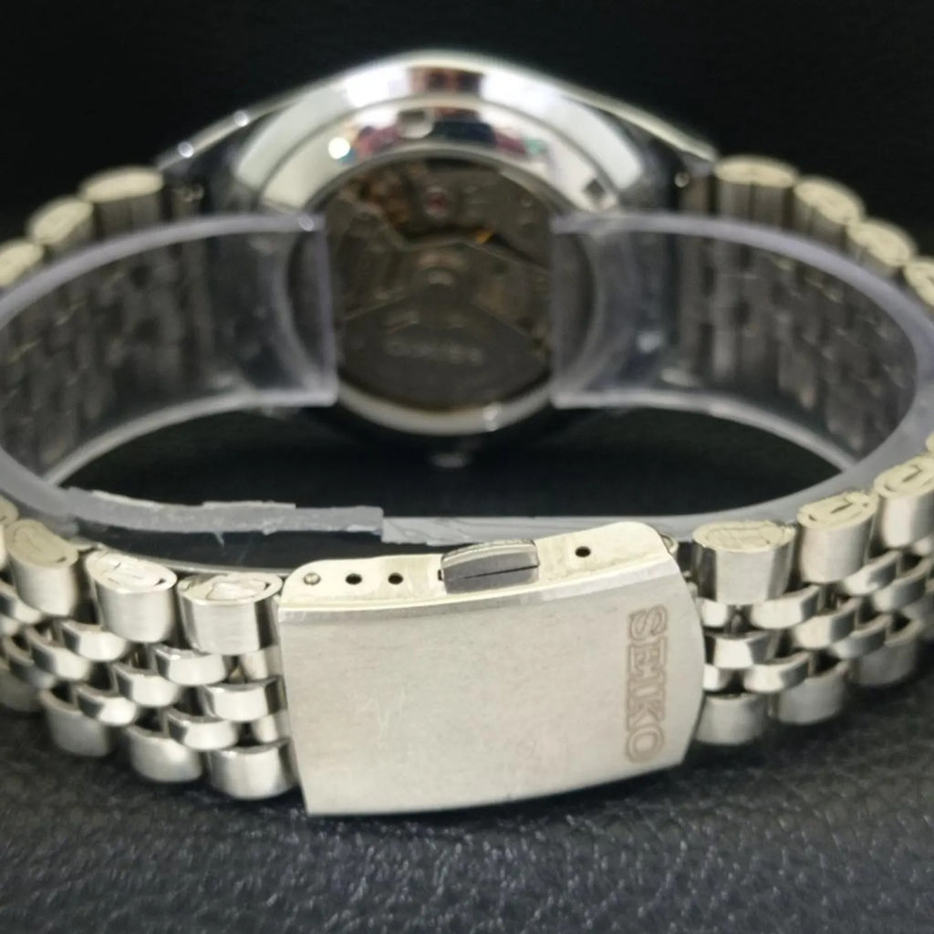 Reloj Vintage Seiko 5 Automático 6309A – Esfera Negra (⭐4,9)