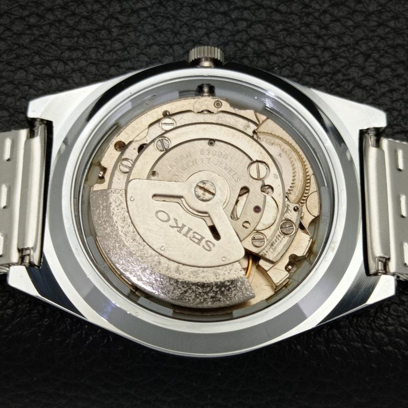 Reloj Vintage Seiko 5 Automático 6309A – Esfera Dorada con Números Romanos (⭐4,7)