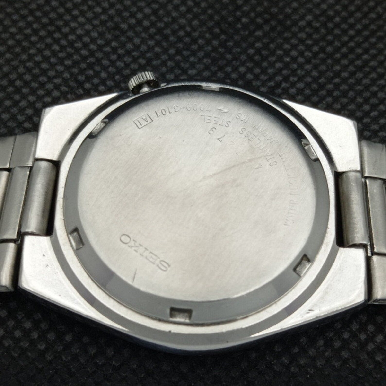 Reloj Vintage Seiko 5 Automático 7009A – Esfera Azul (⭐4,9)