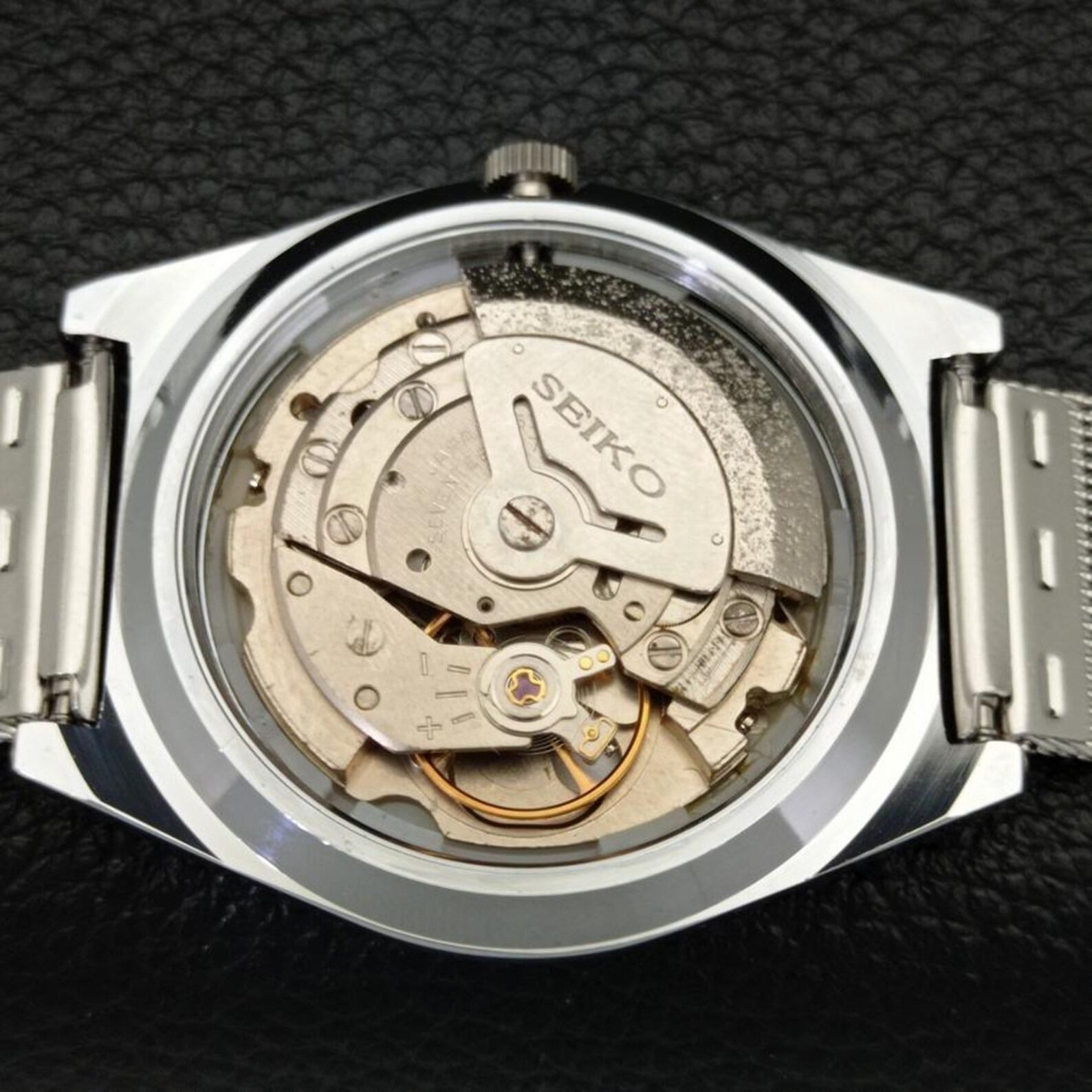 Reloj Vintage Seiko 5 Automático 6309A – Esfera Dorada con Números Romanos (⭐4,7)