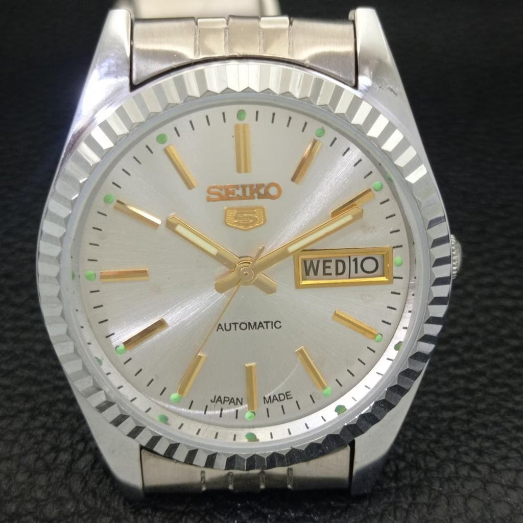 VINTAGE SEIKO 5 AUTOMATIC 6309A RESTAURADO(⭐4,9)
