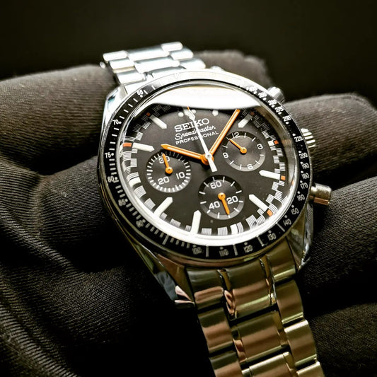 Racing Chrono – Black Orange Steel VK61