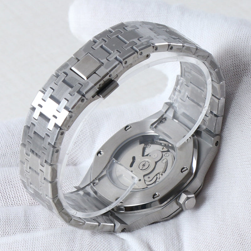 Sport Automático Oak – Champagne Textured Dial Steel NH35