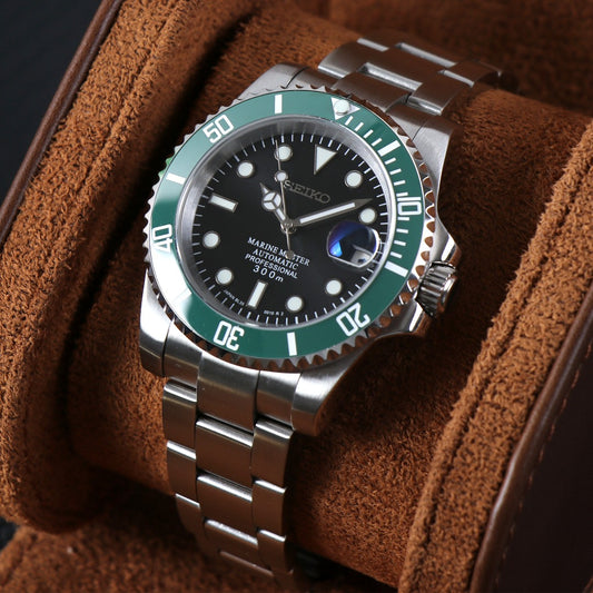 Diver Automático – Green Steel NH35