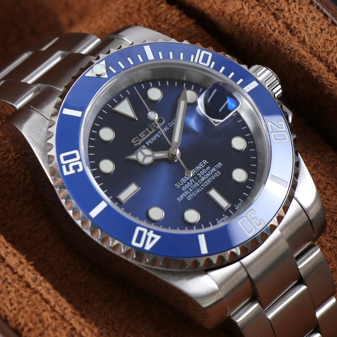 Diver Automatic – Blue Steel NH35