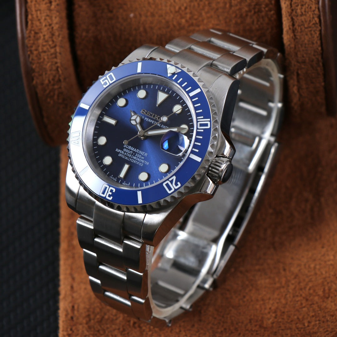 Diver Automatic – Blue Steel NH35