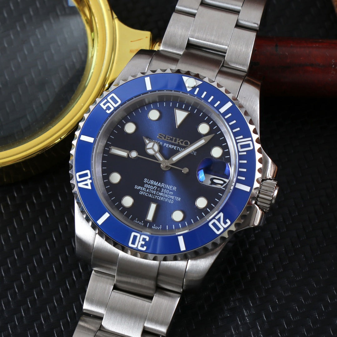 Diver Automatic – Blue Steel NH35