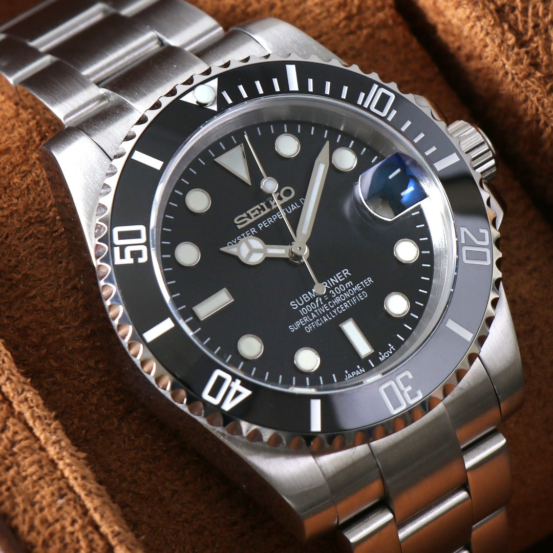 Diver Automático – Black Steel NH35