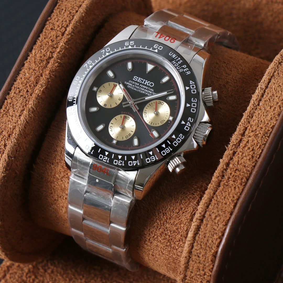 Racing Chrono Panda Steel VK63