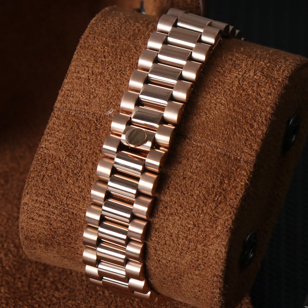 Classic Automático – Rose Gold Green Day-Date