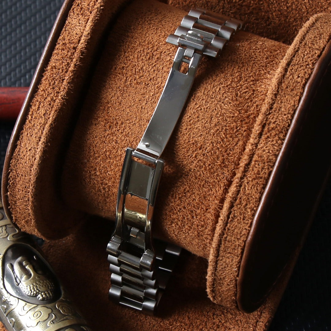 Classic Automático – Dark Steel Green Day-Date