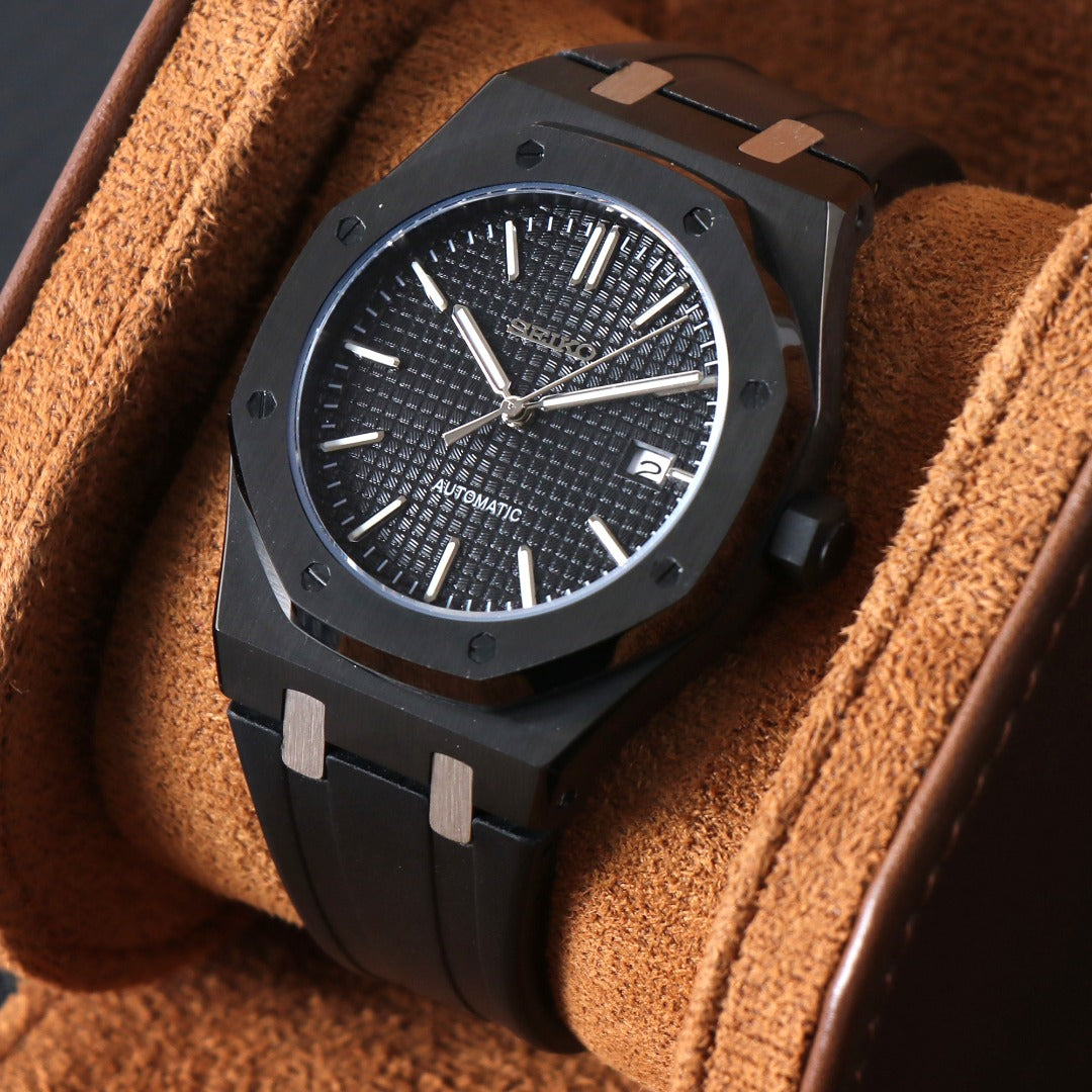 Sport Automatic – Black Textured Dial Rubber NH35