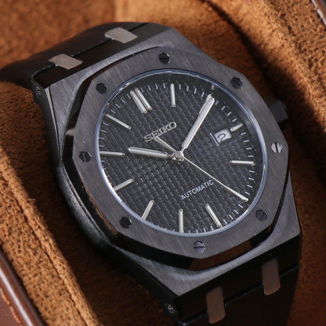 Sport Automatic – Black Textured Dial Rubber NH35