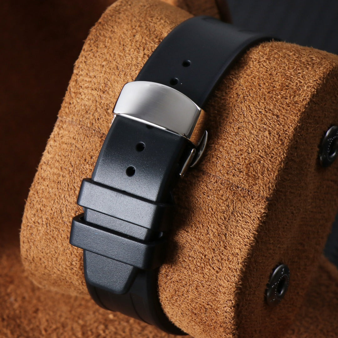 Sport Automatic – Black Textured Dial Rubber NH35