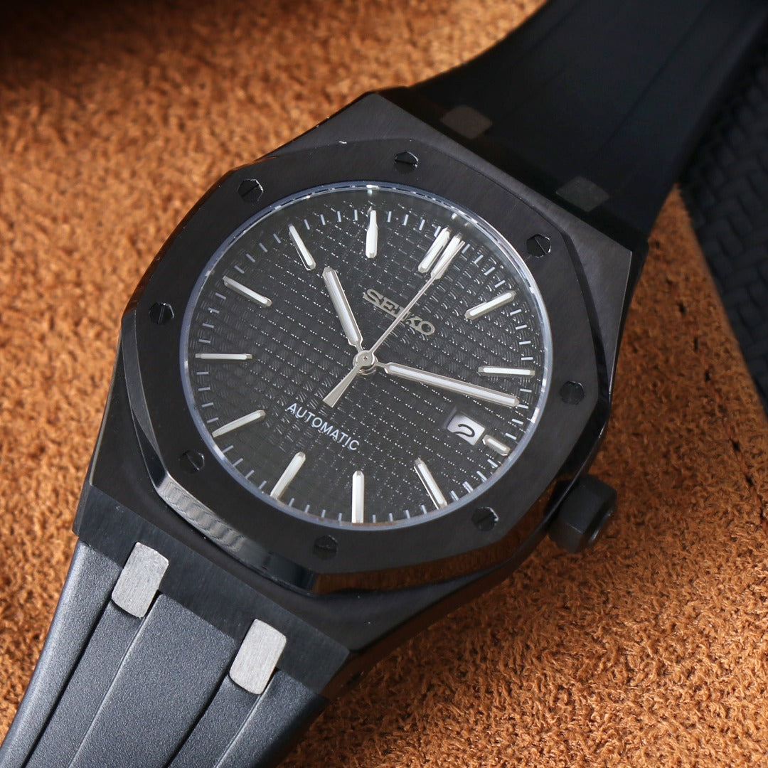 Sport Automatic – Black Textured Dial Rubber NH35