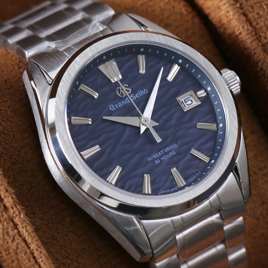 Seiko Mod “Sky Blue Wave” NH35 Automático – Classic Steel Premium