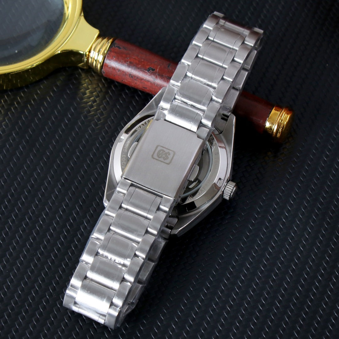 Classic Date Automático – Blue Textured Steel NH35