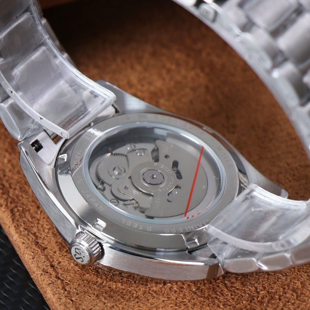 Classic Date Automático – Blue Textured Steel NH35