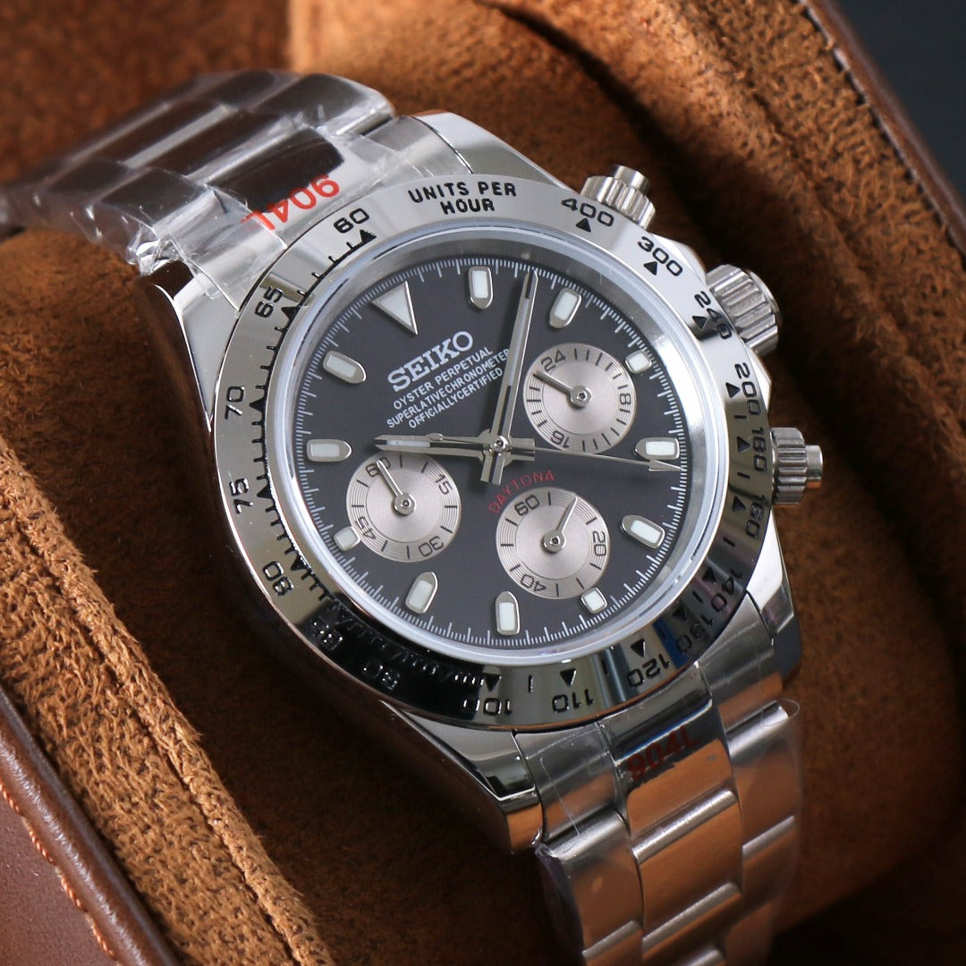 Racing Chrono Automatic – Grey Ceramic Rubber VK63