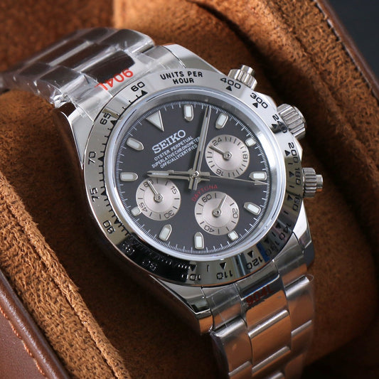 Racing Chrono Automatic – Grey Ceramic Rubber VK63