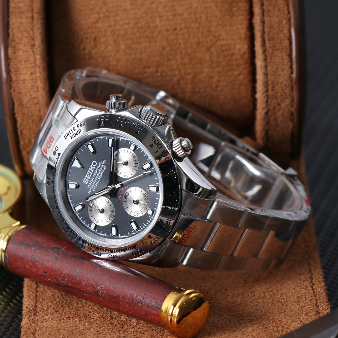 Racing Chrono Automatic – Grey Ceramic Rubber VK63