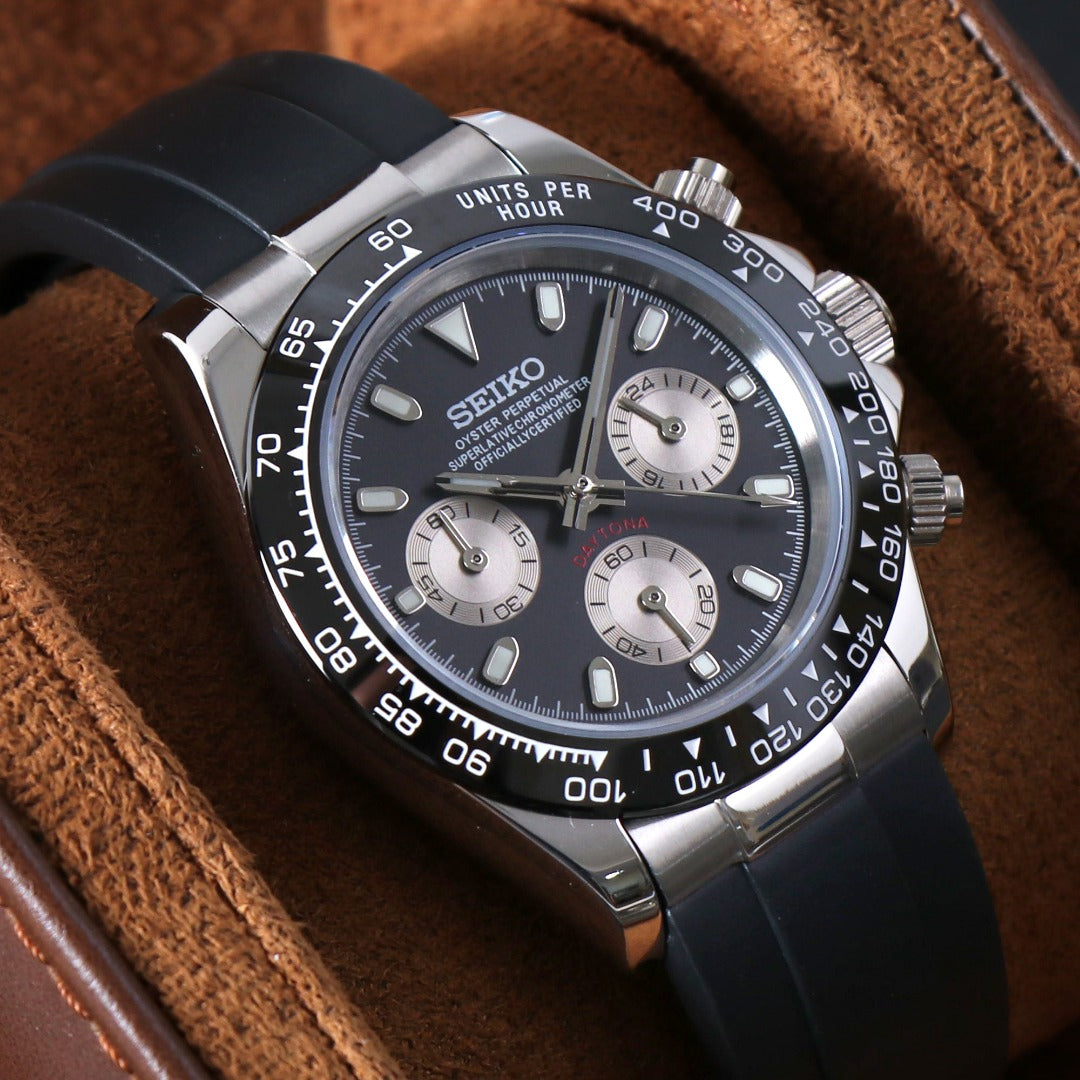 Racing Chrono Automatic – Grey Ceramic Rubber VK63