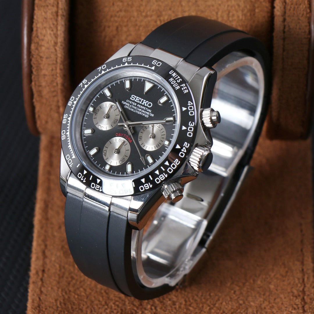 Racing Chrono Automatic – Grey Ceramic Rubber VK63