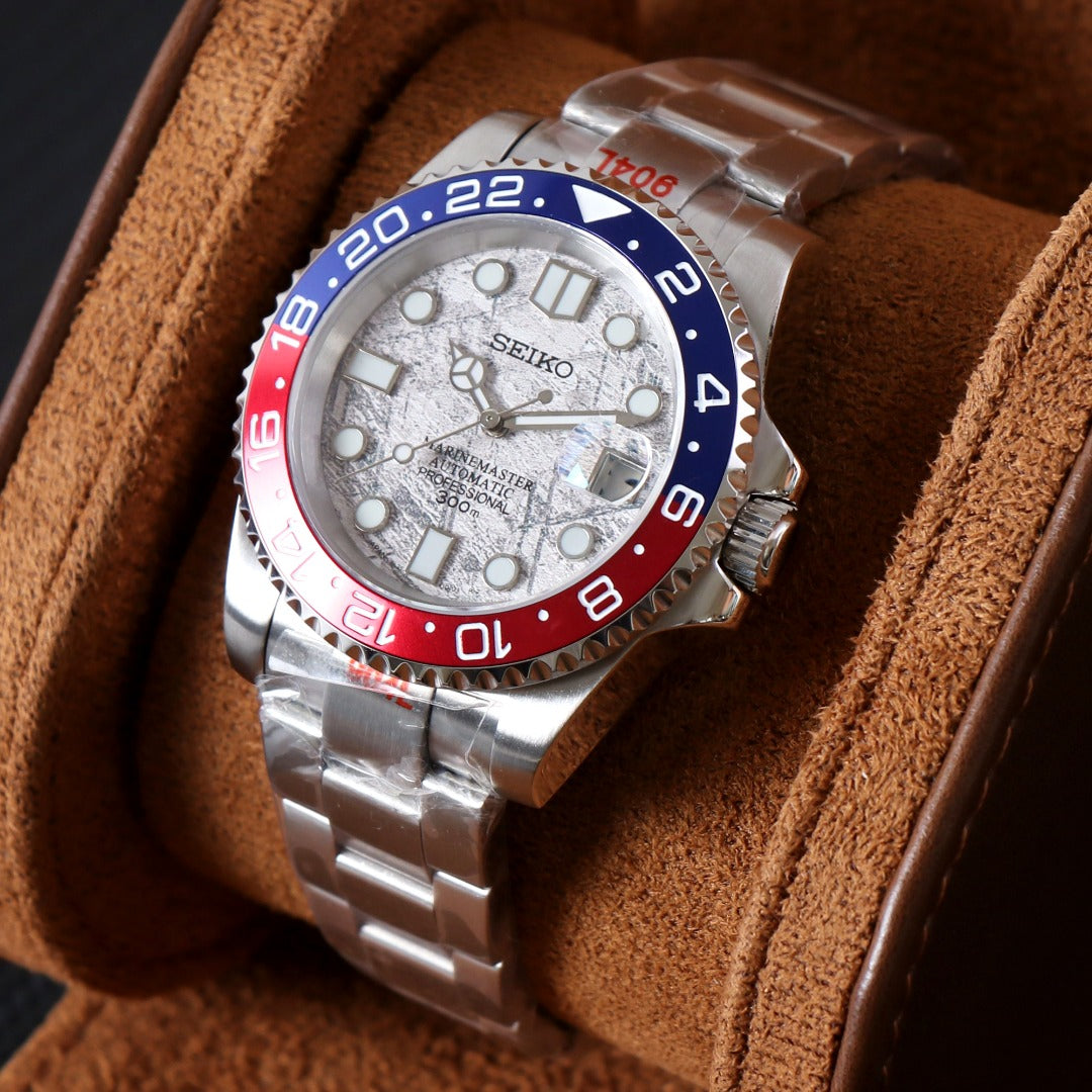 Diver Automatic Mod – Meteorite Pepsi Steel NH35